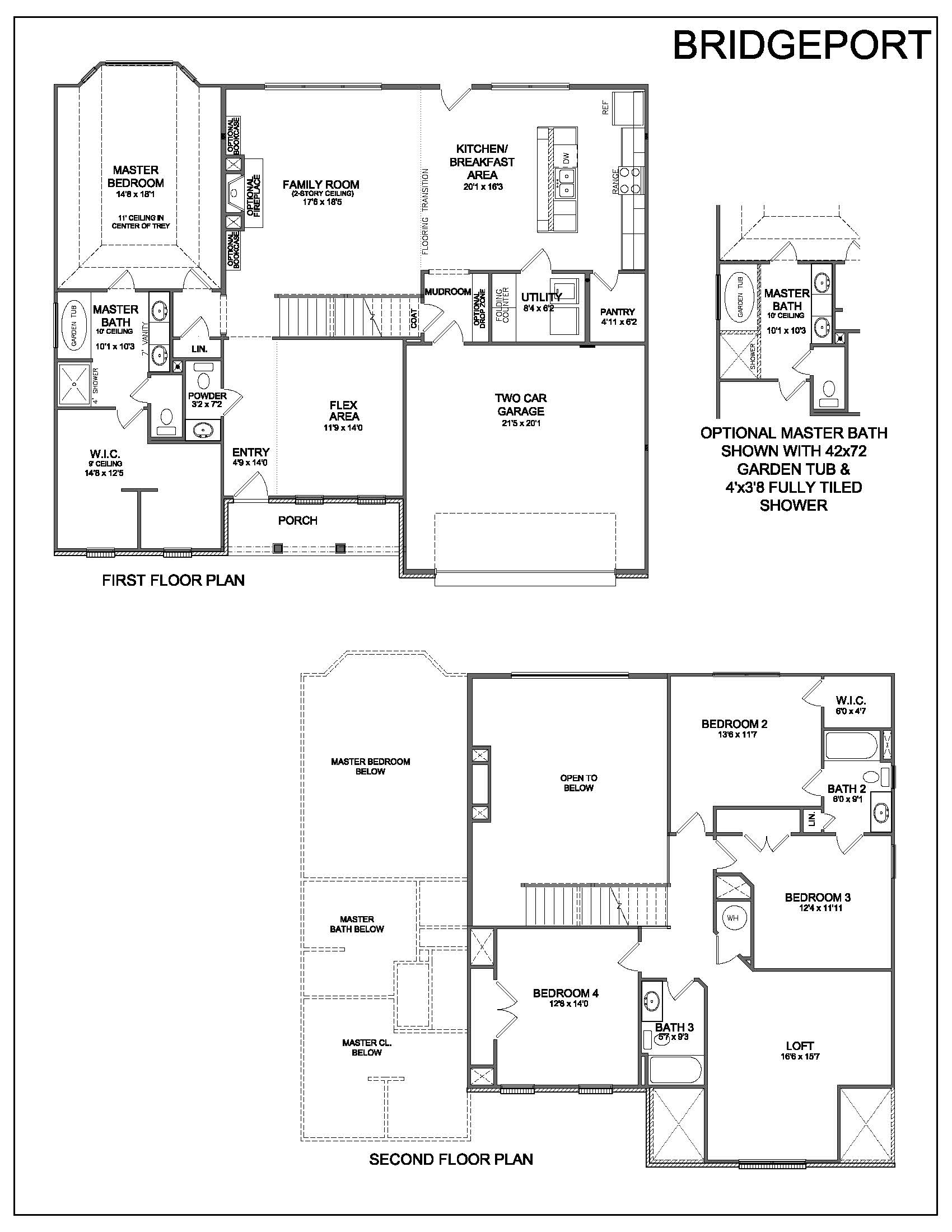 Bridgeport Floor Plan - floorplans.click